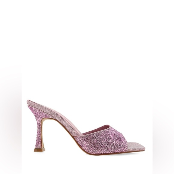 Billini Quay Rhinestone Mid Stiletto Heeled Sandals NWT - Picture 11 of 11